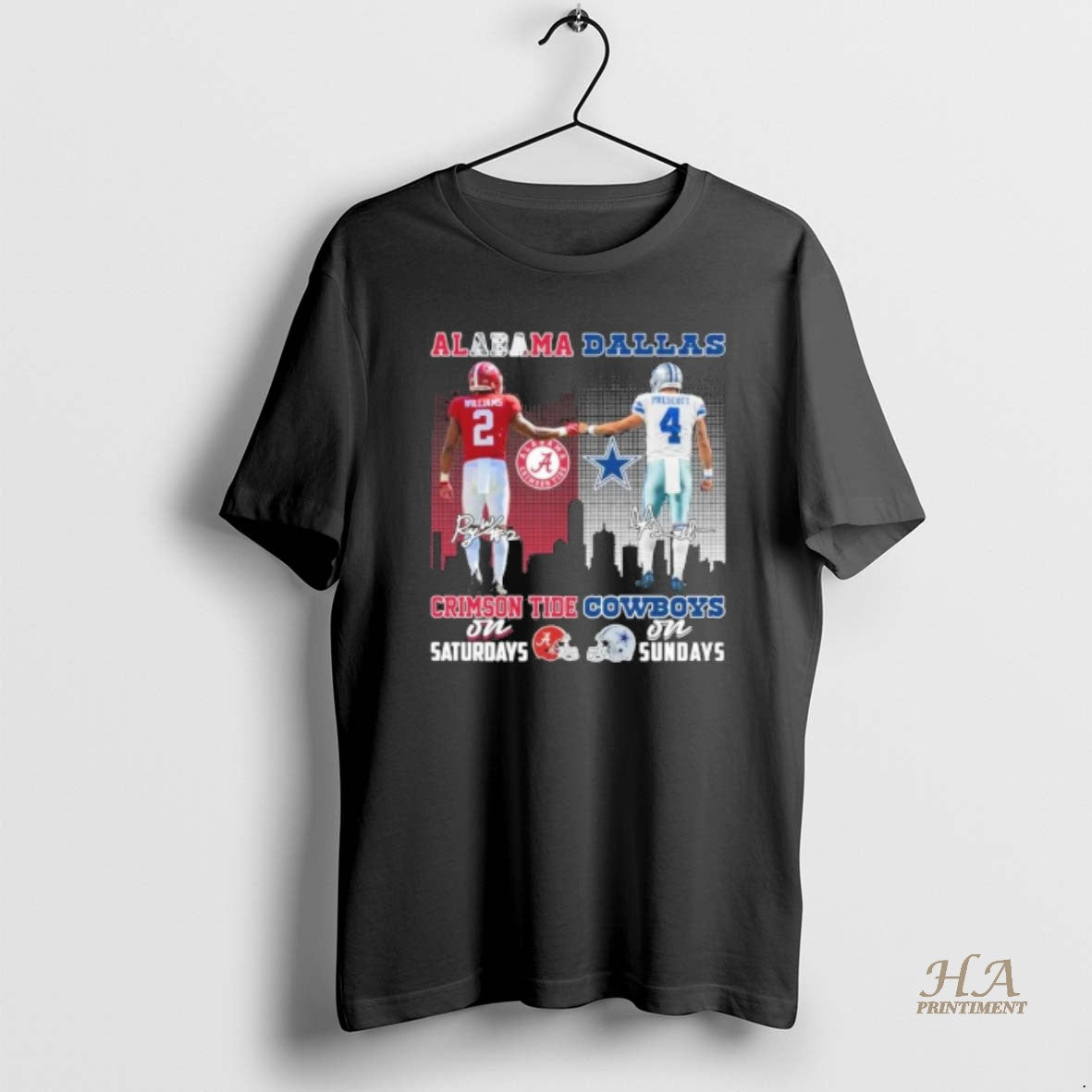 Official Williams Alabama On Saturdays And Prescott Cowboys On Sundays
