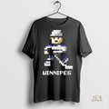 Official Winnipeg Jets Hockey 8 Bit Retro Baller Shirt