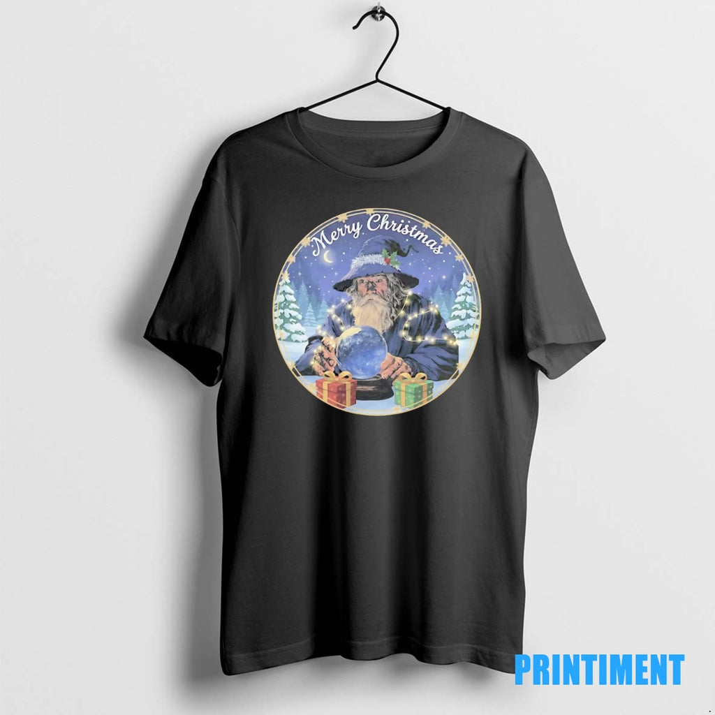 Official Wizard Merry Christmas Tee Sweater