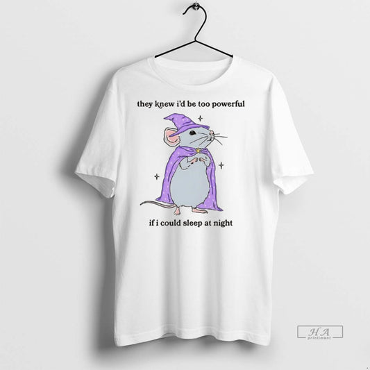 Official Wizard Mouse They Knew Id Be Too Powerful If I Could Sleep At Night