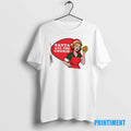 Official Womens Santa Ate The Cookie Boyfriend Tee Sweater