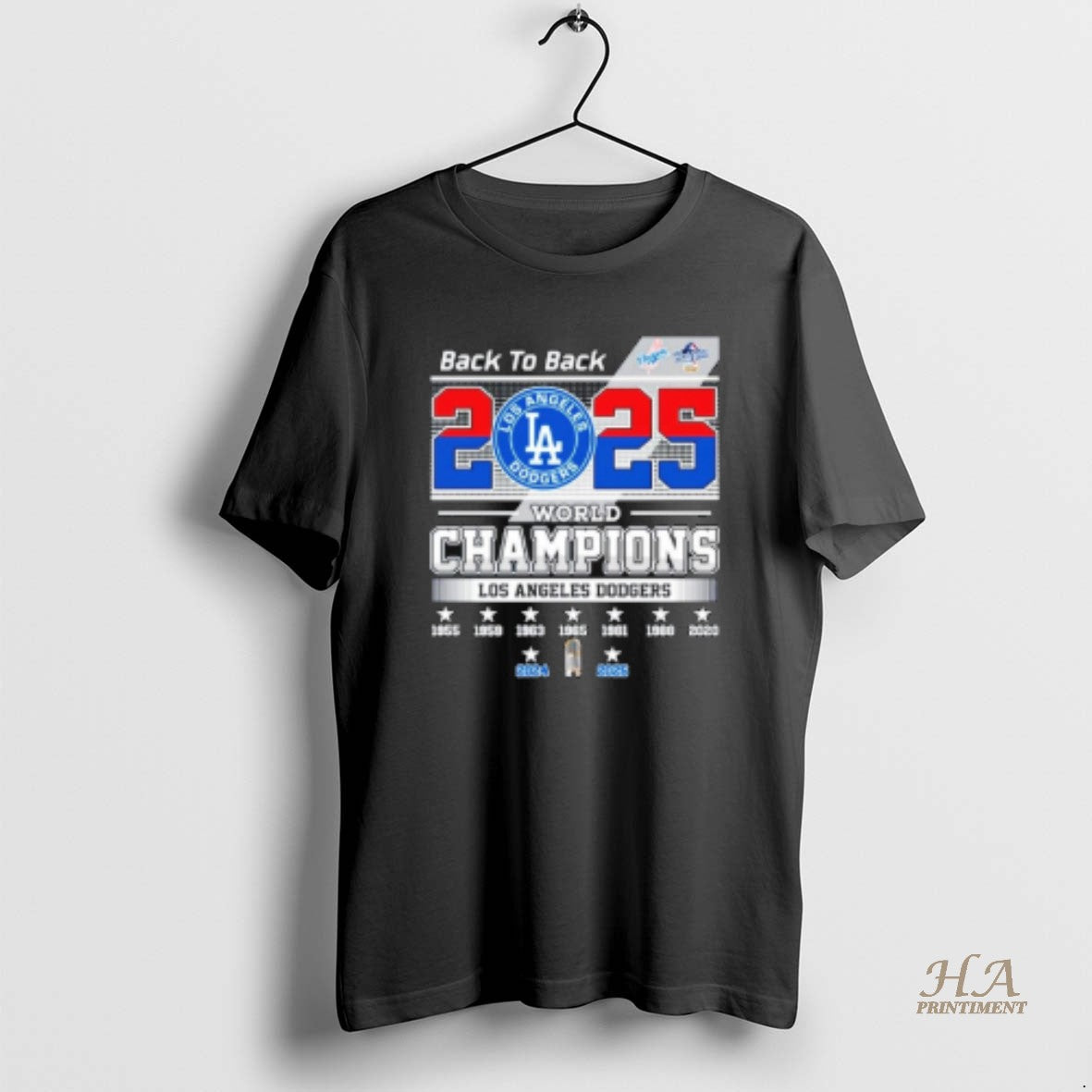 Official World Series Champions 2025 Los Angeles Dodgers Back To Back