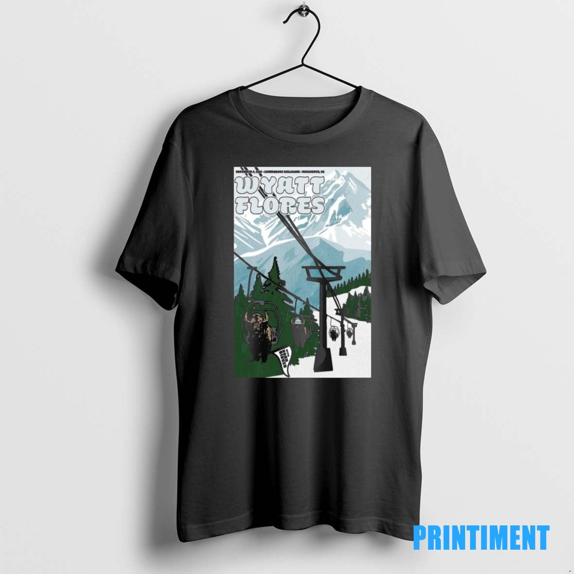 Official Wyatt Flores Vancouver Bc November 8 2025 Concert Tee Sweater