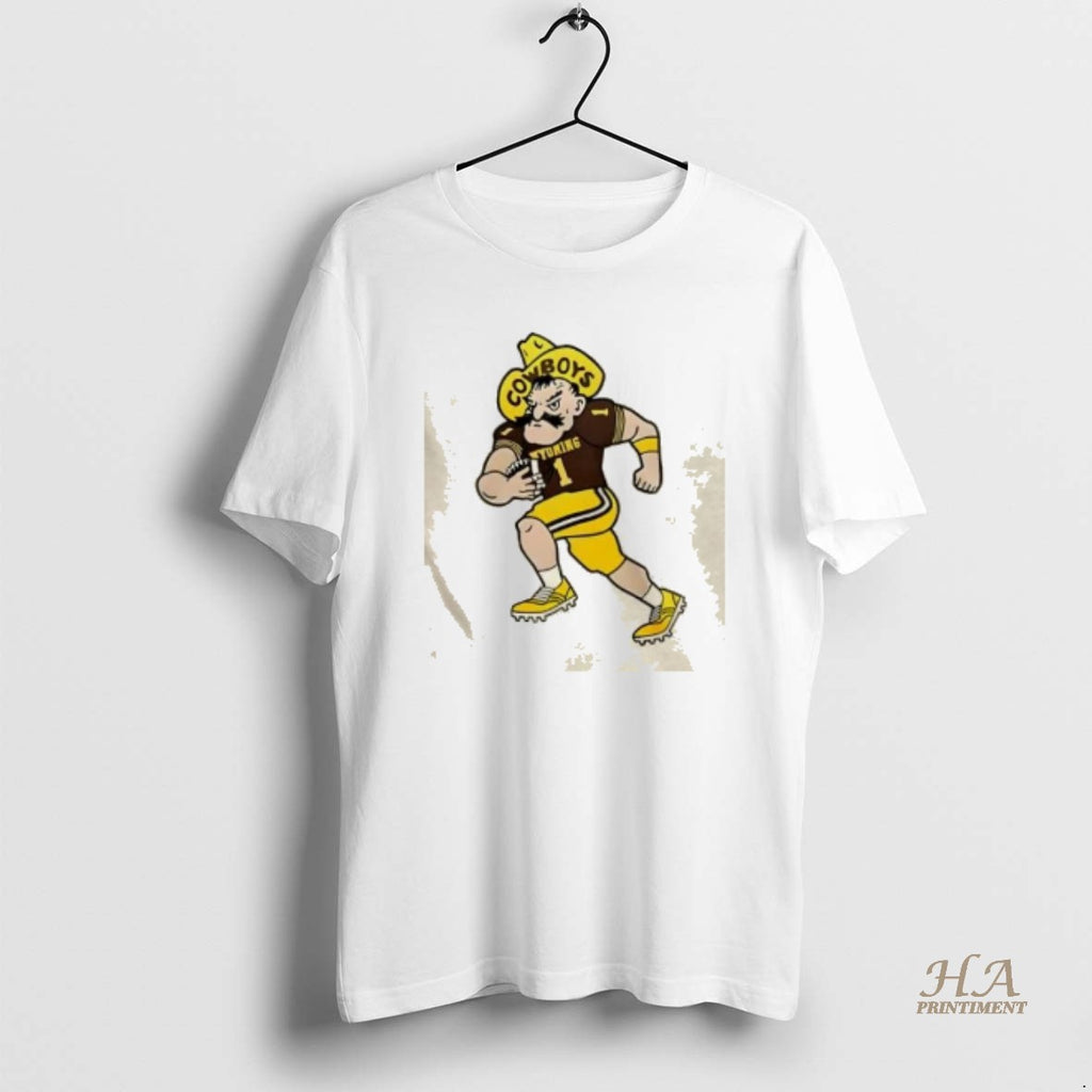 Official Wyoming Cowboy Football Focus Mode 2 Sided