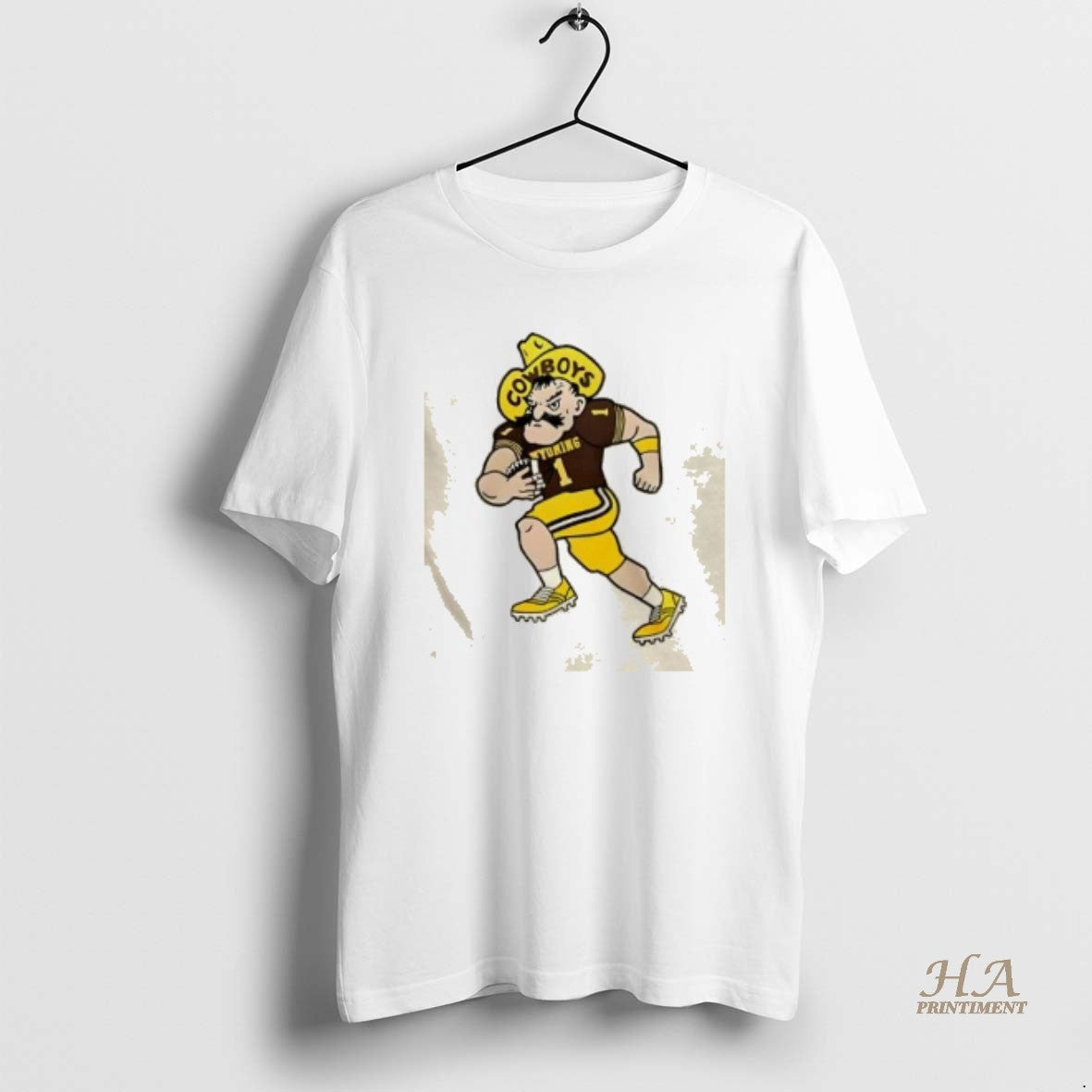 Official Wyoming Cowboy Football Focus Mode 2 Sided