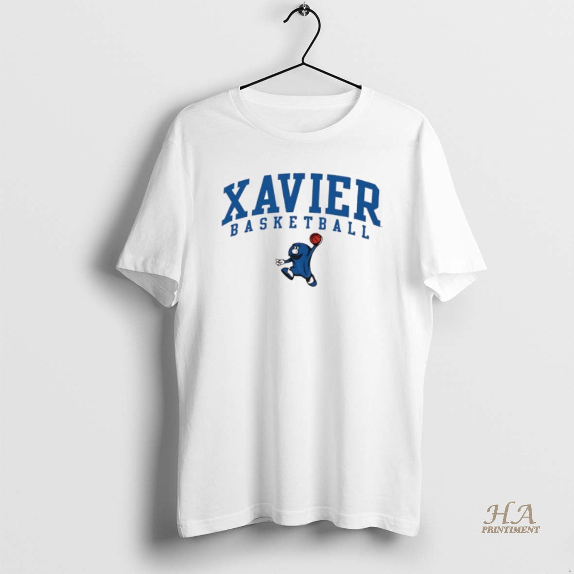 Official Xavier Musketeers Basketball Blue Blob