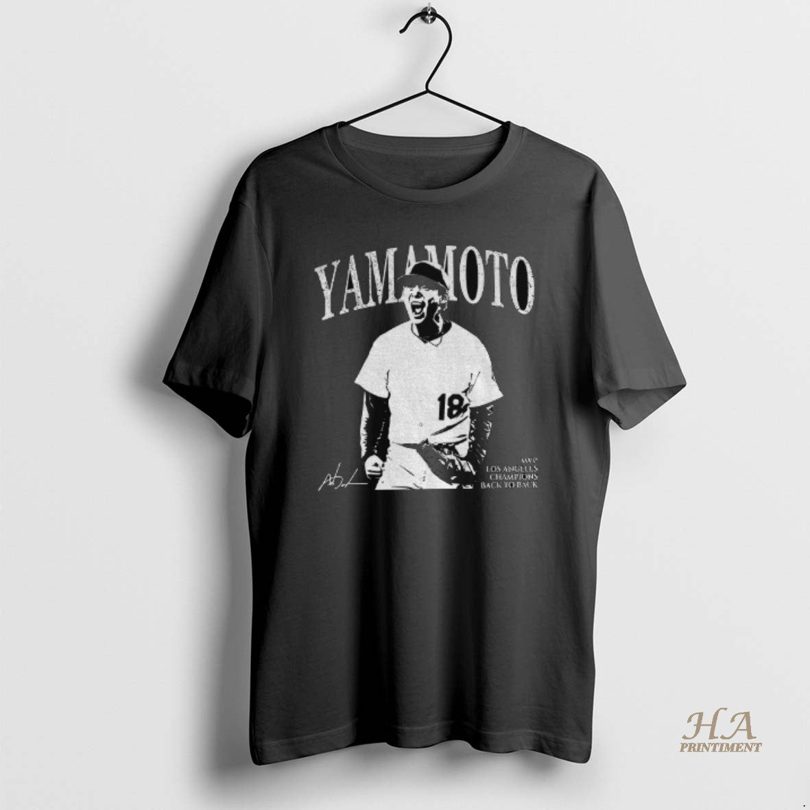 Official Yamamoto Mvp Los Angeles Baseball Signature Vintage