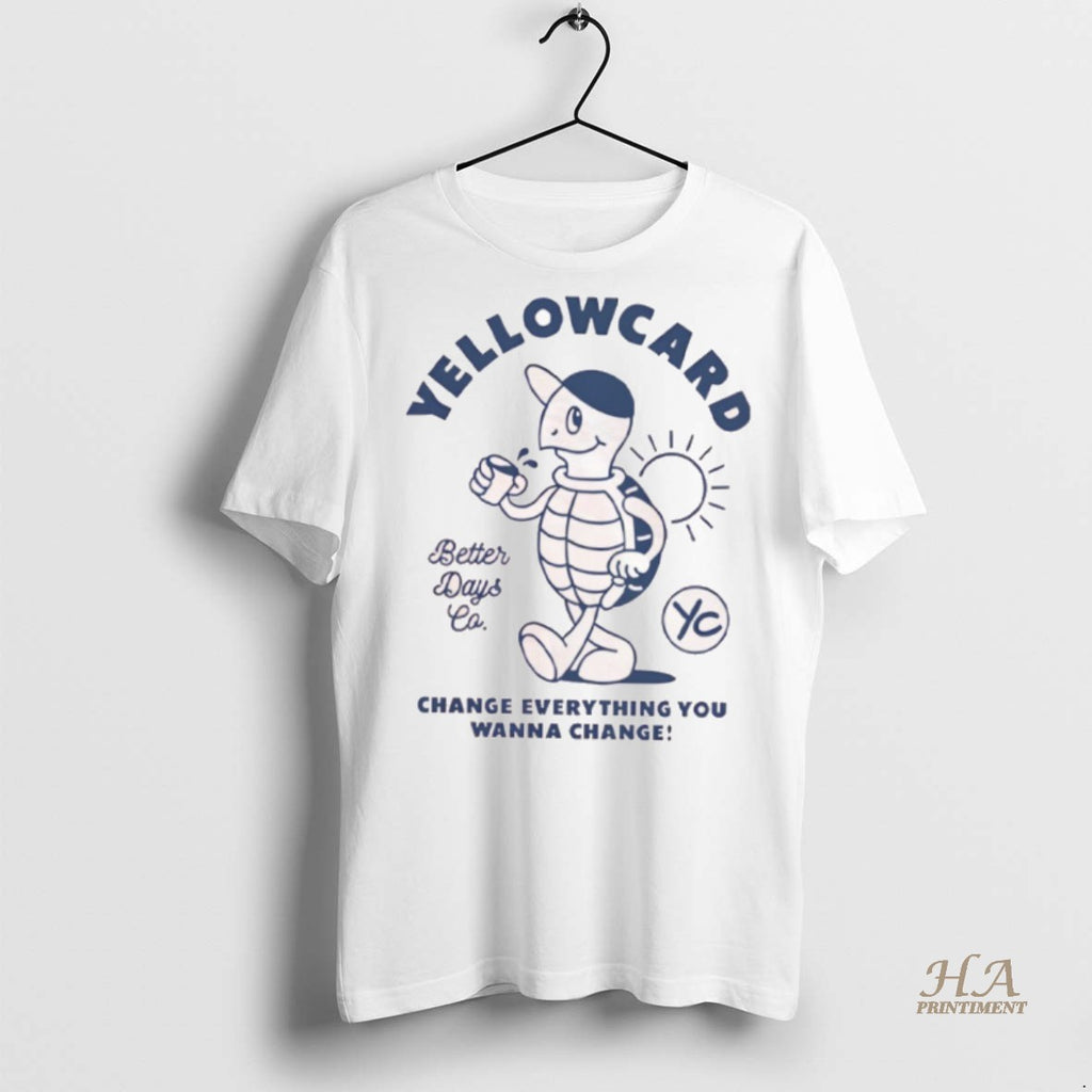 Official Yellowcard Sea Turtle Artwork Shirt