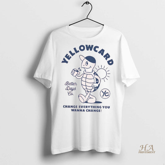 Official Yellowcard Sea Turtle Artwork Shirt
