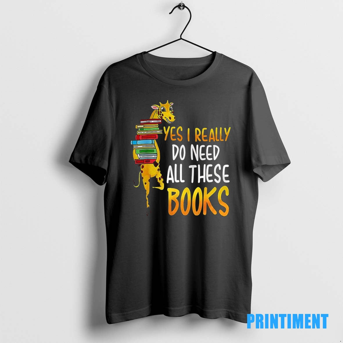 Official Yes I Really Do Need All These Books Nerds Giraffe Tee Sweater