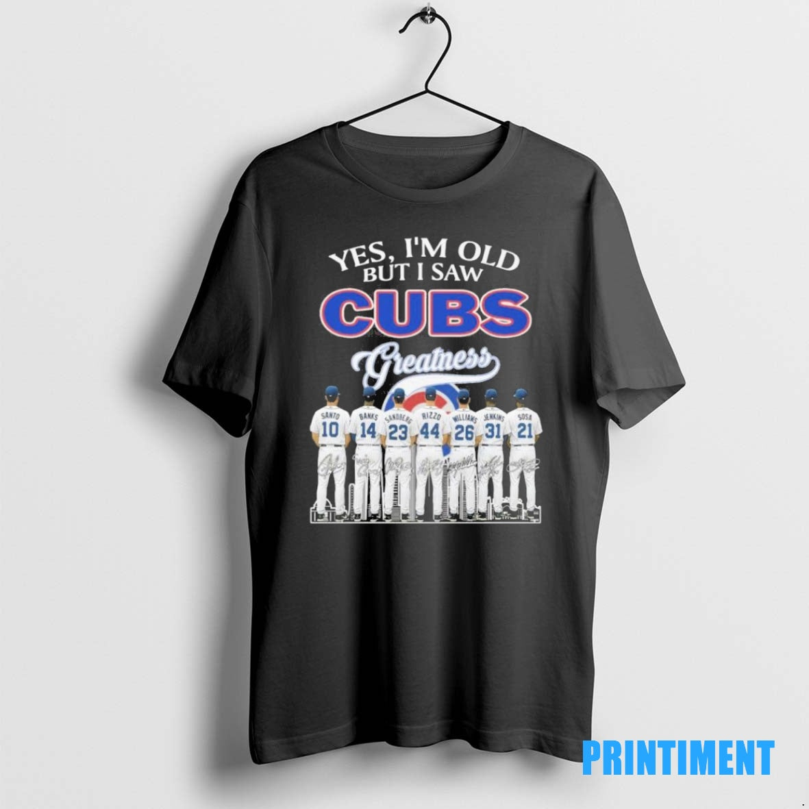Official Yes Im Old But I Saw Chicago Cubs Greatness Team Tee Sweater