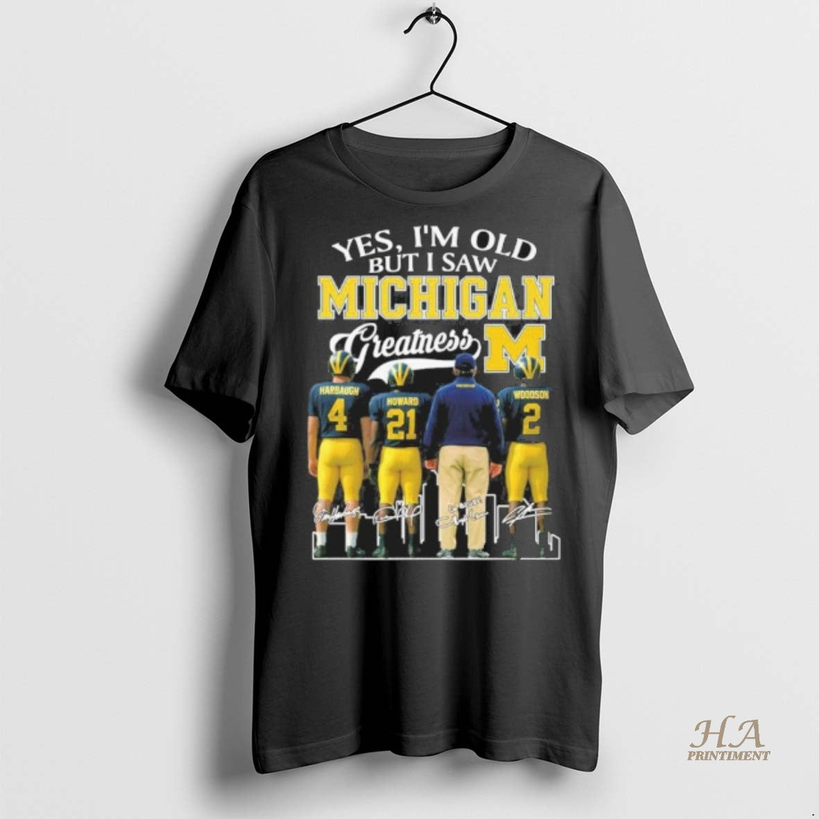 Official Yes Im Old But I Saw Michigan Wolverines Greatness Shirt