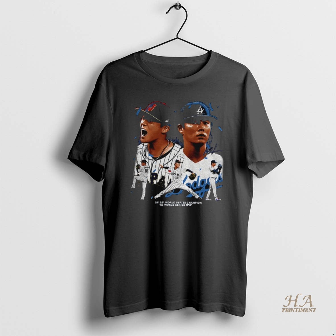 Official Yoshinobu Yamamoto Japan Los Angeles Dodgers Mlb 24 25 World Series Champion 1x World