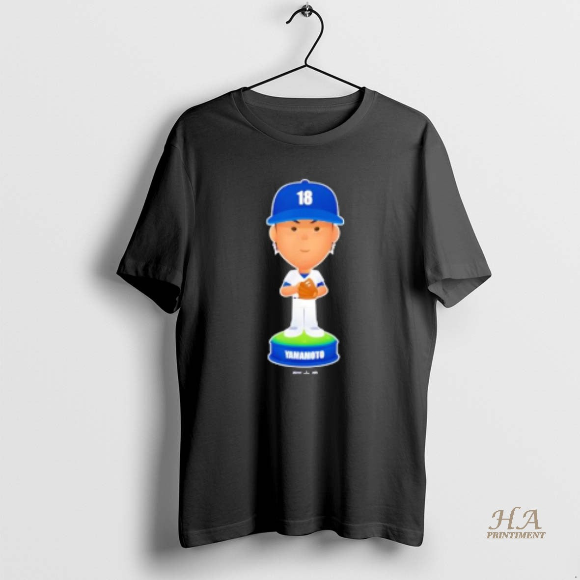 Official Yoshinobu Yamamoto Los Angeles Baseball Bobblehead