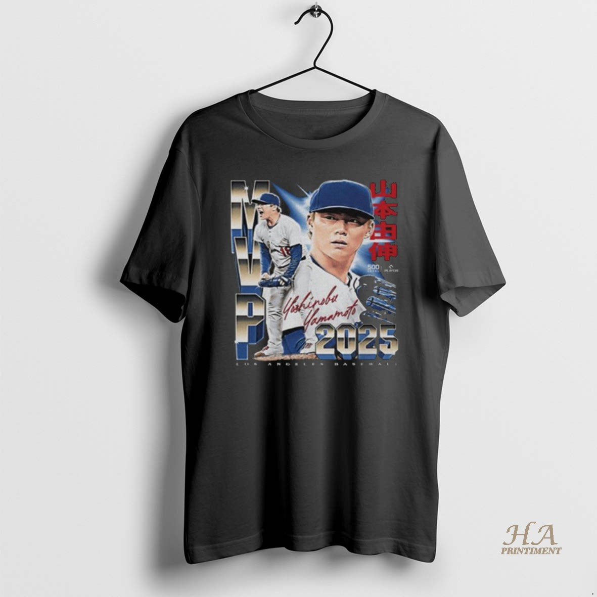 Official Yoshinobu Yamamoto Los Angeles D 2025 Champs Mvp