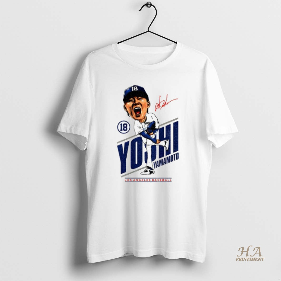 Official Yoshinobu Yamamoto Mvp Big Head Signature Los Angeles Dodgers Mlb 2025 World Series