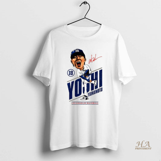 Official Yoshinobu Yamamoto Mvp Big Head Signature Los Angeles Dodgers Mlb 2025 World Series