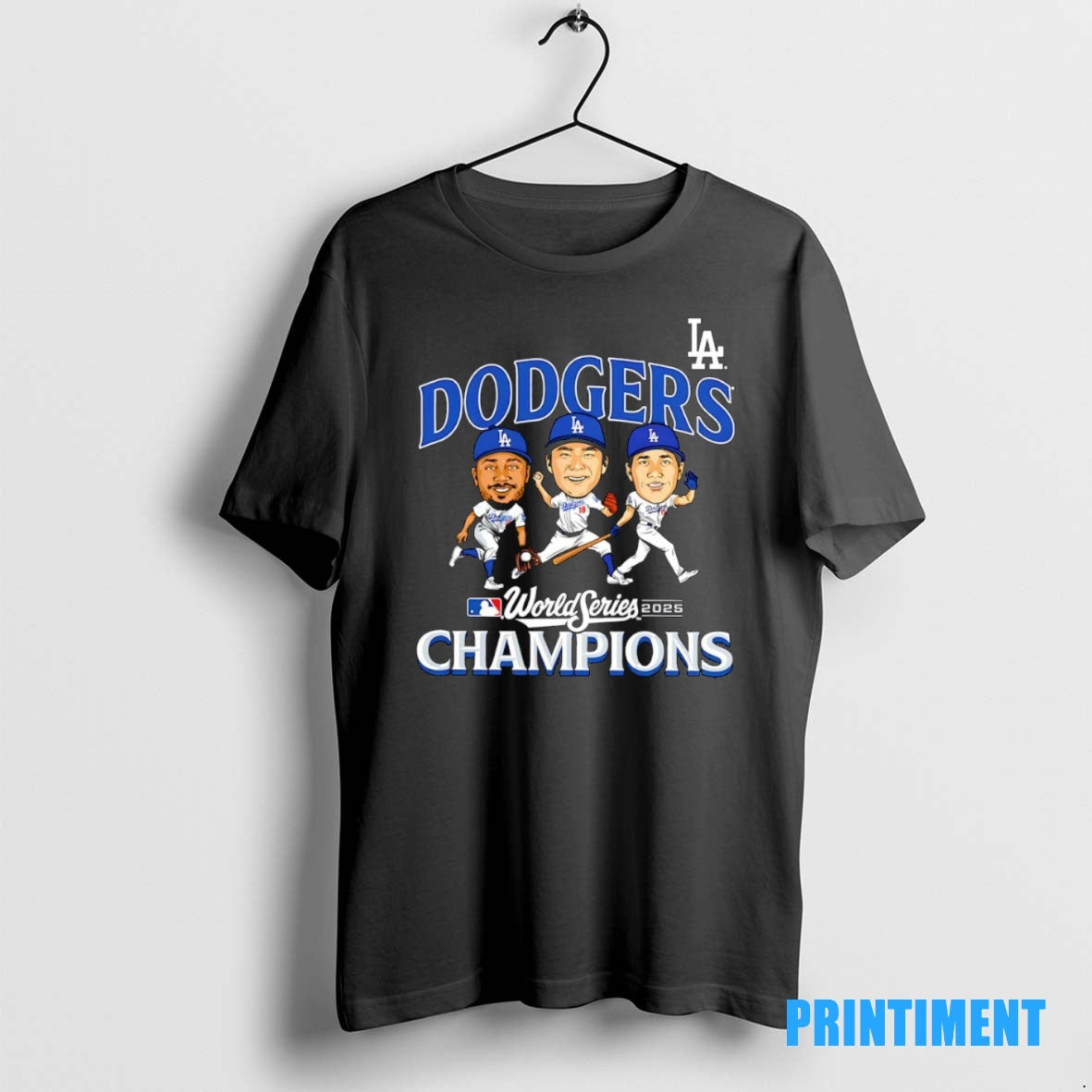 Official Yoshinobu Yamamoto Mookie Betts And Shohei Ohtani Los Angeles Dodgers World Series Champions 2025