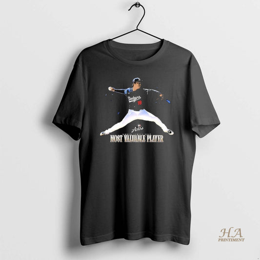 Official Yoshinobu Yamamoto World Series 2025 Most Valuable Player Two Sided Mugs And