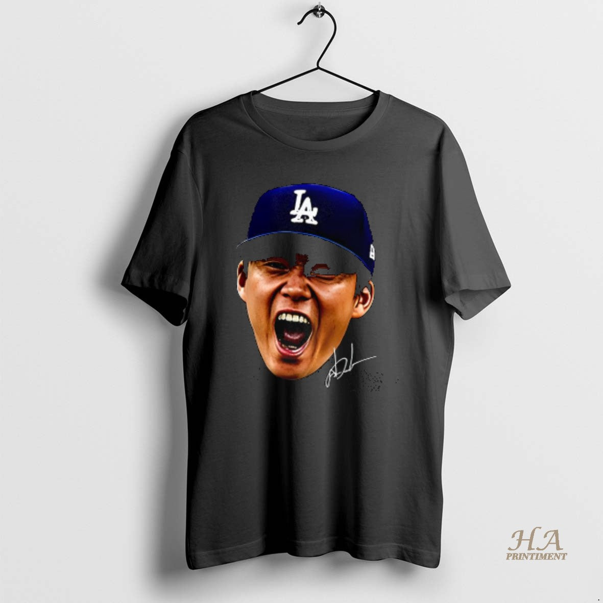 Official Yoshinobu Yamamoto World Series Champions 2025 Big Head Signature