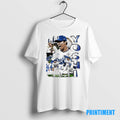 Official Yoshinobu Yoshinobu Yamamoto La Dodgers Player Collage Vintage Tee Sweater