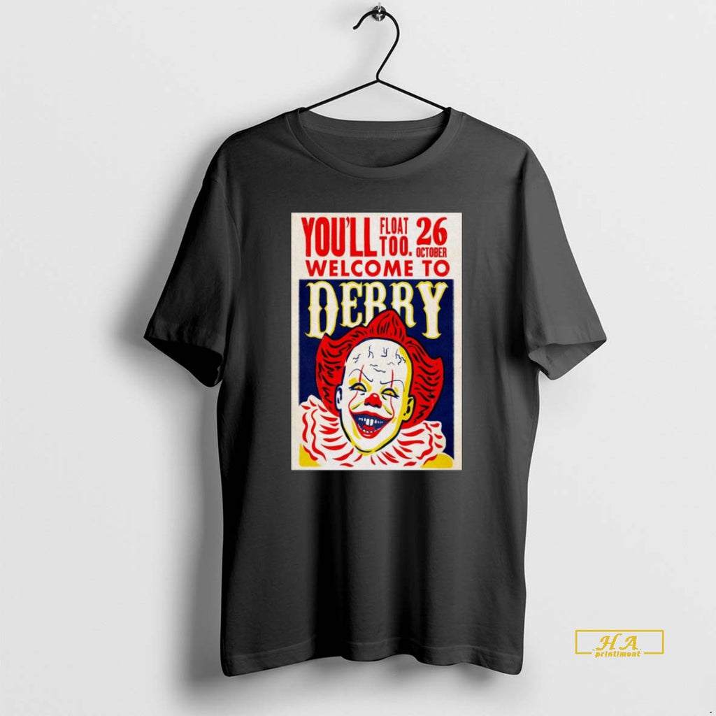 Official Youll Float Too Welcome To Derry It Inspired Halloween October 26 2025