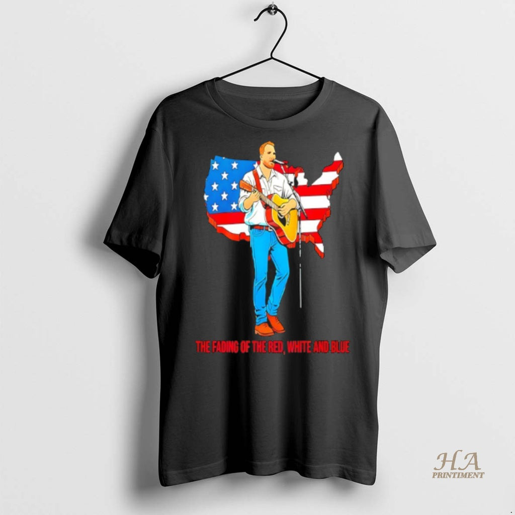 Official Zach Bryan The Fading Of The Red White And Blue Shirt