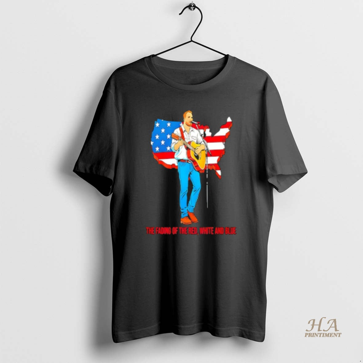 Official Zach Bryan The Fading Of The Red White And Blue