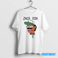Official Zack Fox Head Bug Eyed Logo Tee Sweater