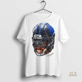 Official Zay Flowers Baltimore Ravens Big Face Helmet 2025 Shirt