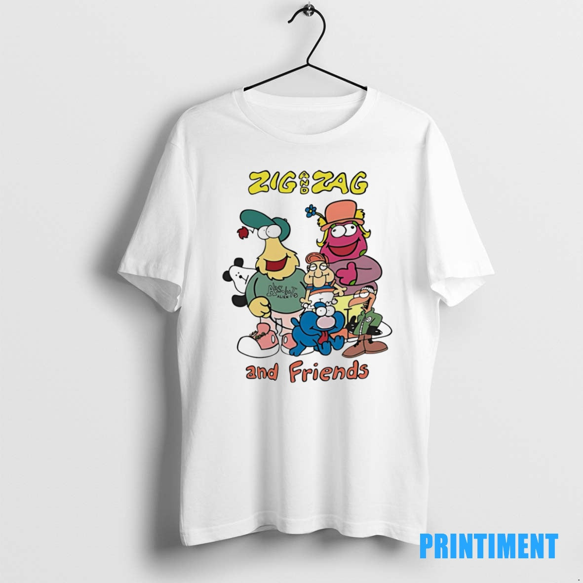 Official Zig And Zag And Friends Tee Sweater