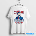 Official Zohran Mamdani 2028 For President Tee Sweater