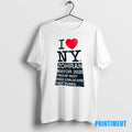 Official Zohran Mamdani I Love Ny Slogan Tee Sweater