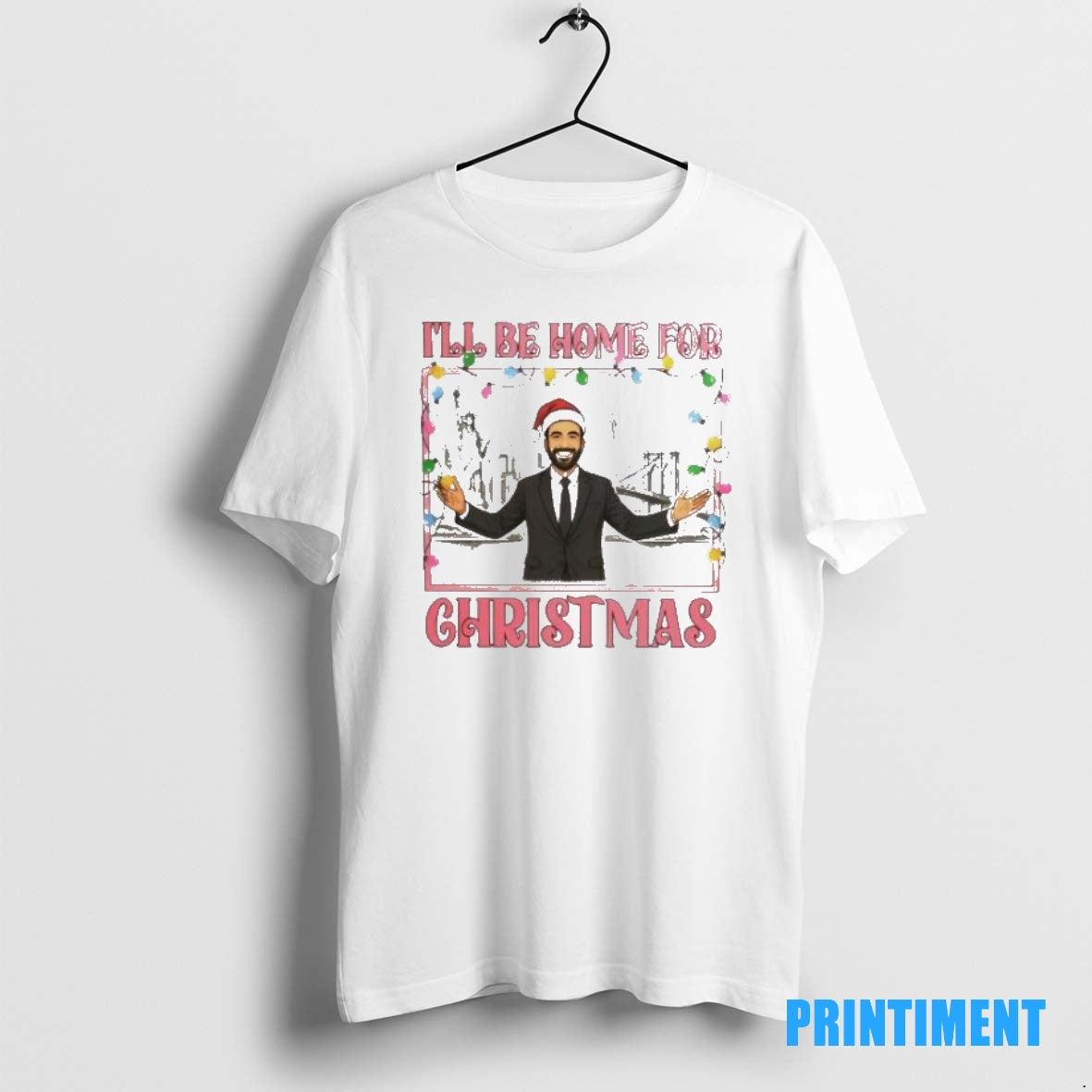 Official Zohran Mamdani Ill Be Home For Christmas Tee Sweater