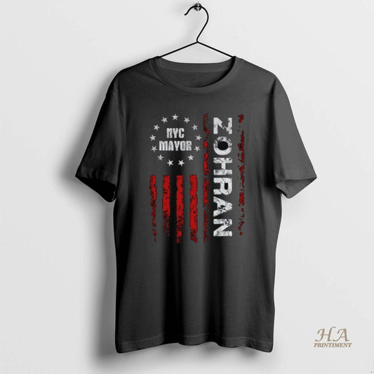 Official Zohran Mamdani Nyc Mayor 2025 Patriotic Political Campaign Flag
