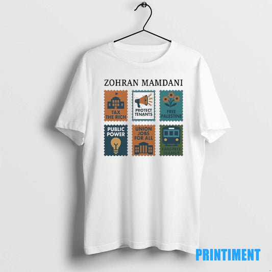 Official Zohran Mamdani Tax The Rich Tee Sweater