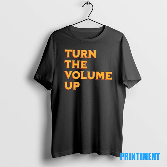 Official Zohran Mamdani Turn The Volume Up 2025 Trending Tee Sweater