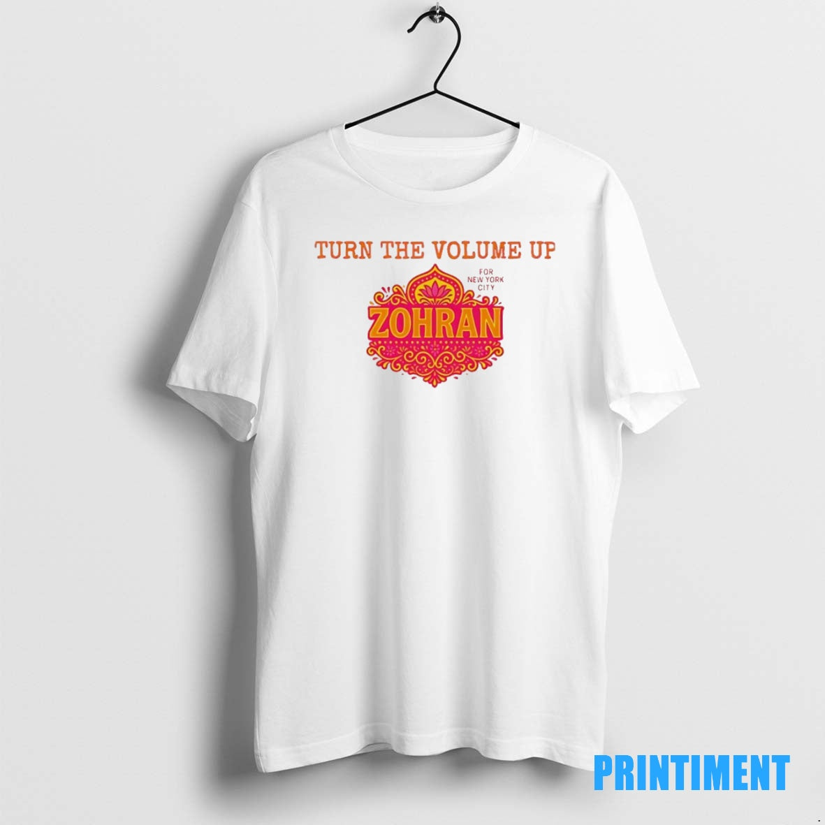 Official Zohran Mamdani Turn The Volume Up 2025 Tee Sweater