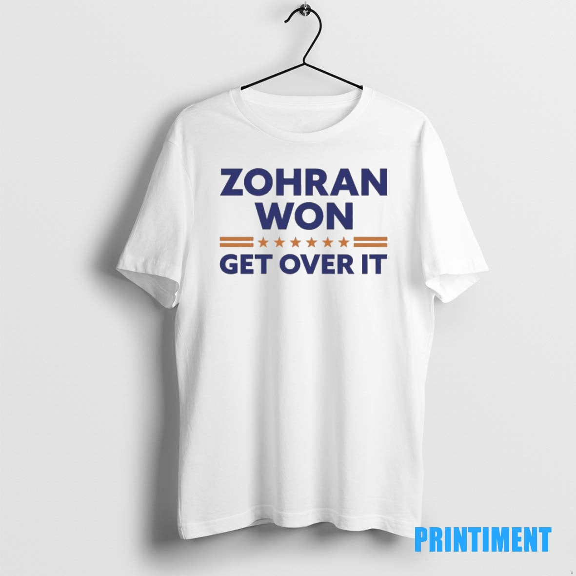Official Zohran Mamdani Zohran Won Get Over It Tee Sweater