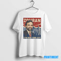 Official Zohran Mamdani For New York City Retro Tee Sweater
