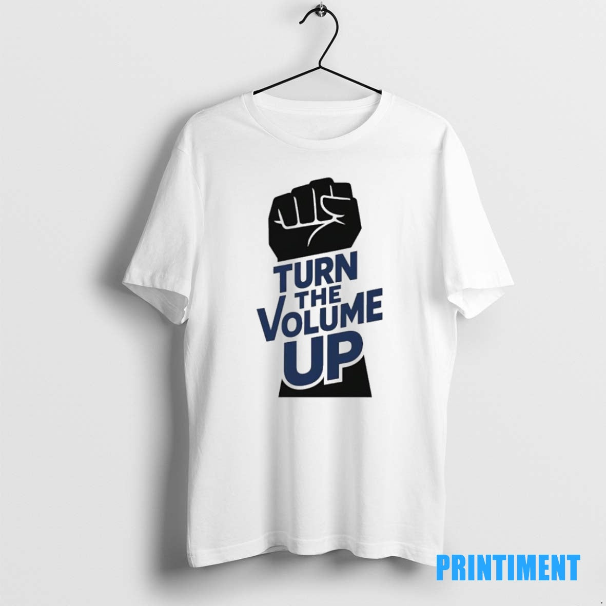 Official Zohran Mamdani Turn The Volume Up Statement Tee Sweater