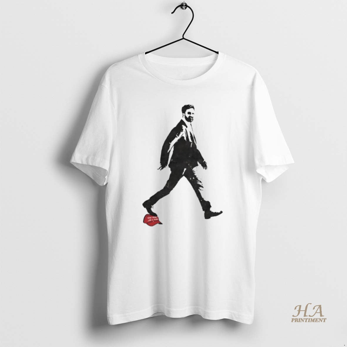 Official Zohran Mamdani Walking Stomping On Maga Hats