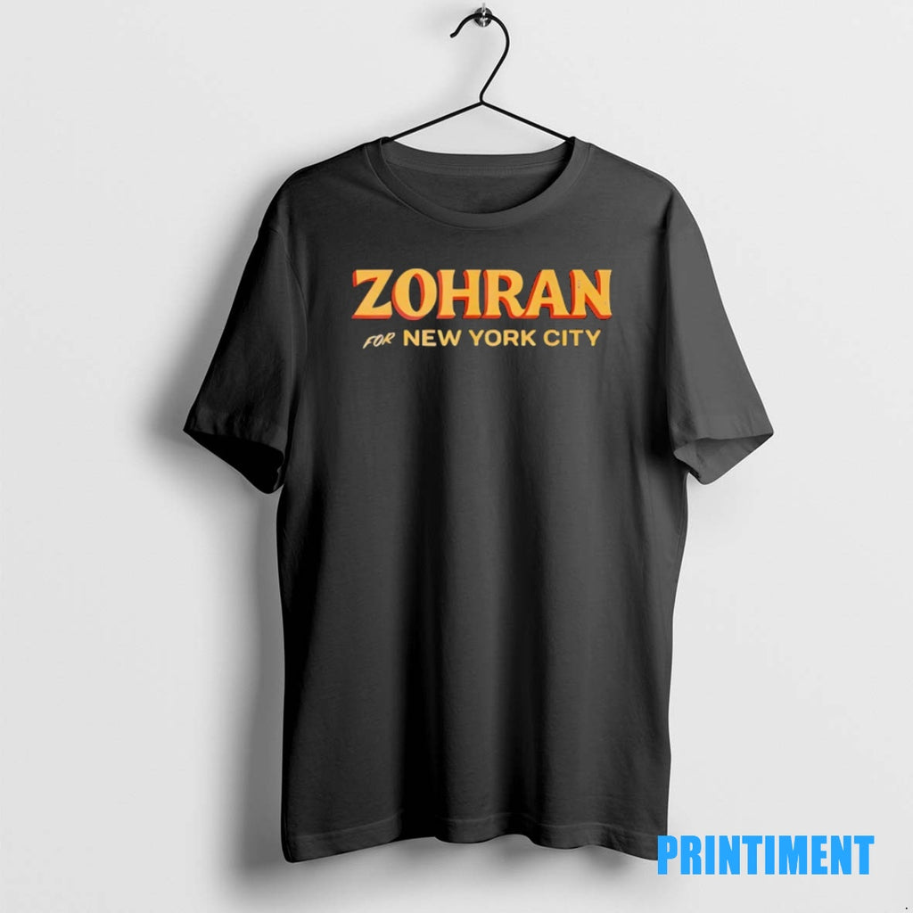 Official Zohran For New York City Tee Sweater