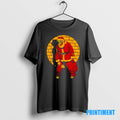 Official Zombie Santa Brick Wall Christmas Tee Sweater