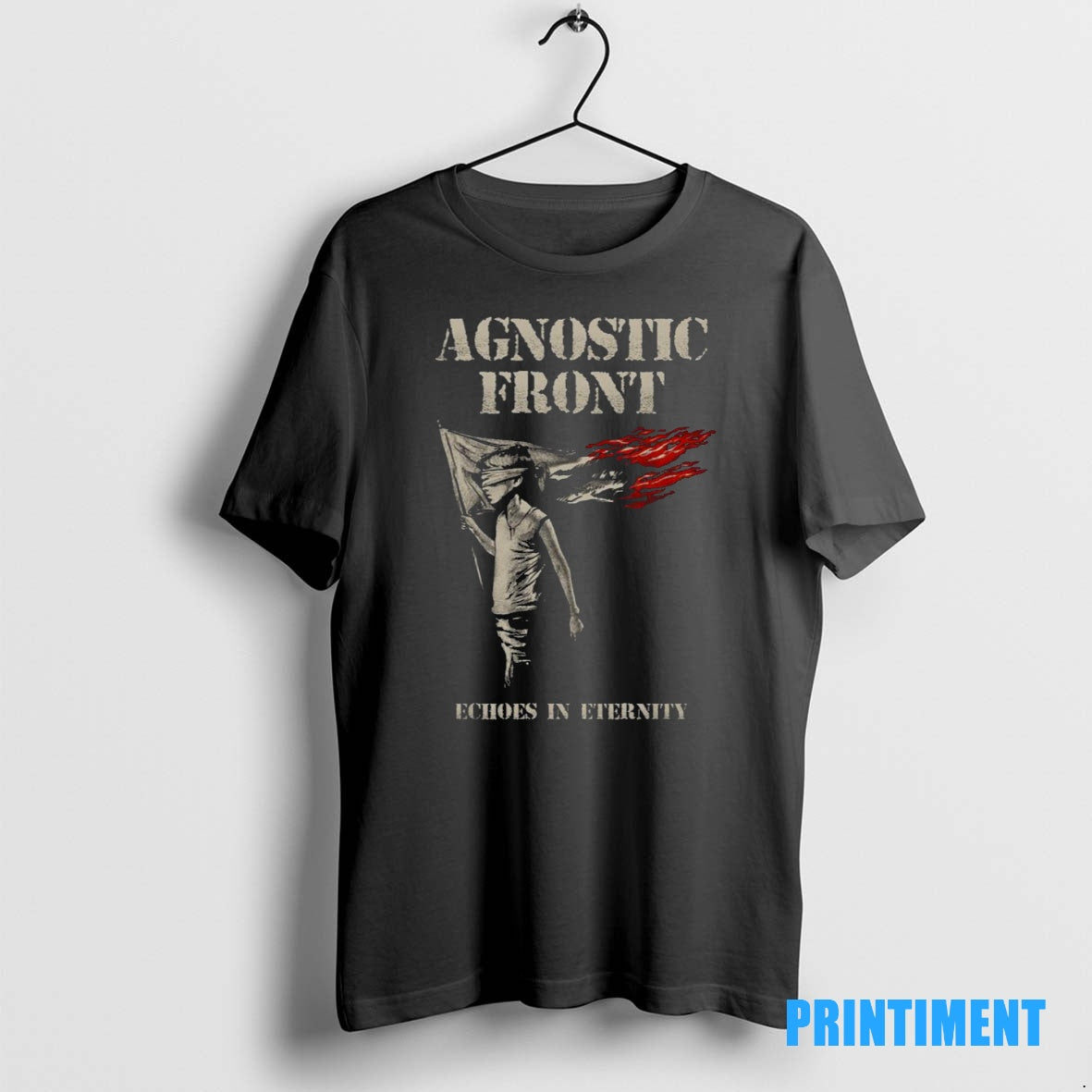Official Agnostic Front Echoes In Eternity Merch Tee Sweater
