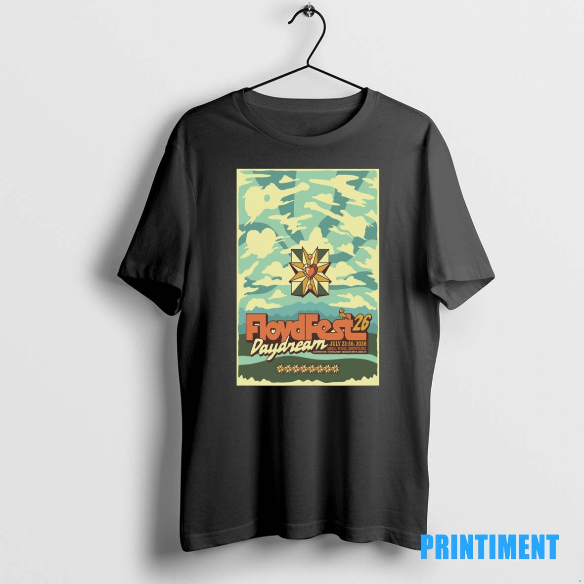 Official Floydfest July 22 26 2026 Music Magic Mountains Event Tee Sweater