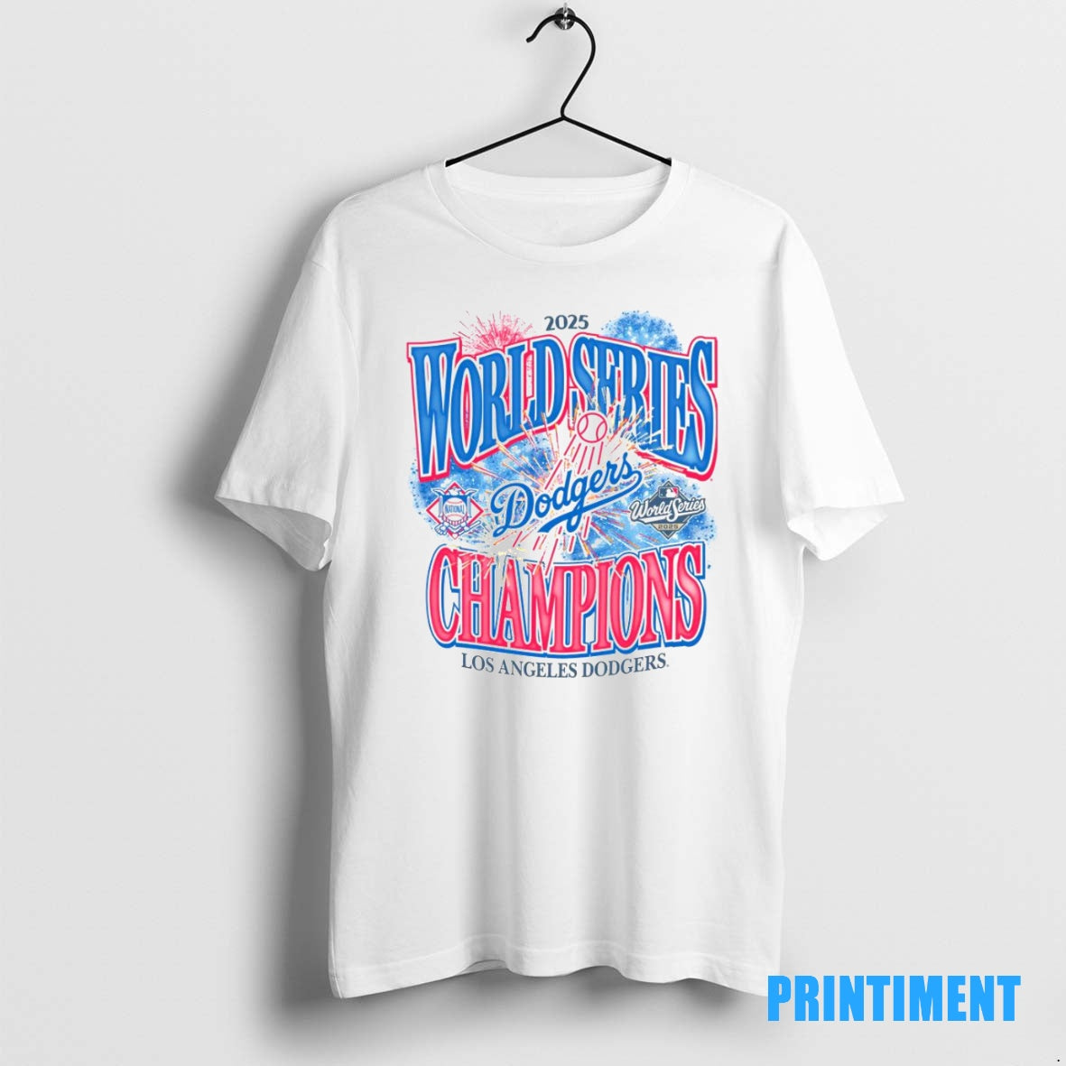 Official Los Angeles Dodgers 2025 World Series Champions 47 Franklin Tee Sweater
