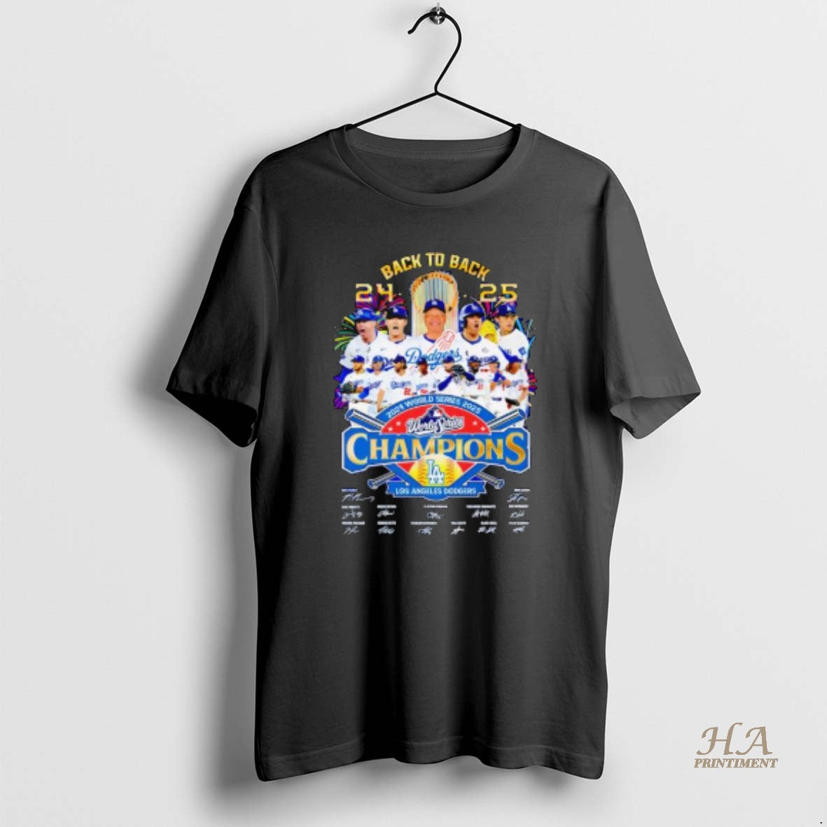 Official Mq9vcfgv Los Angeles Dodgers Back To Back World Series Champions Signatures