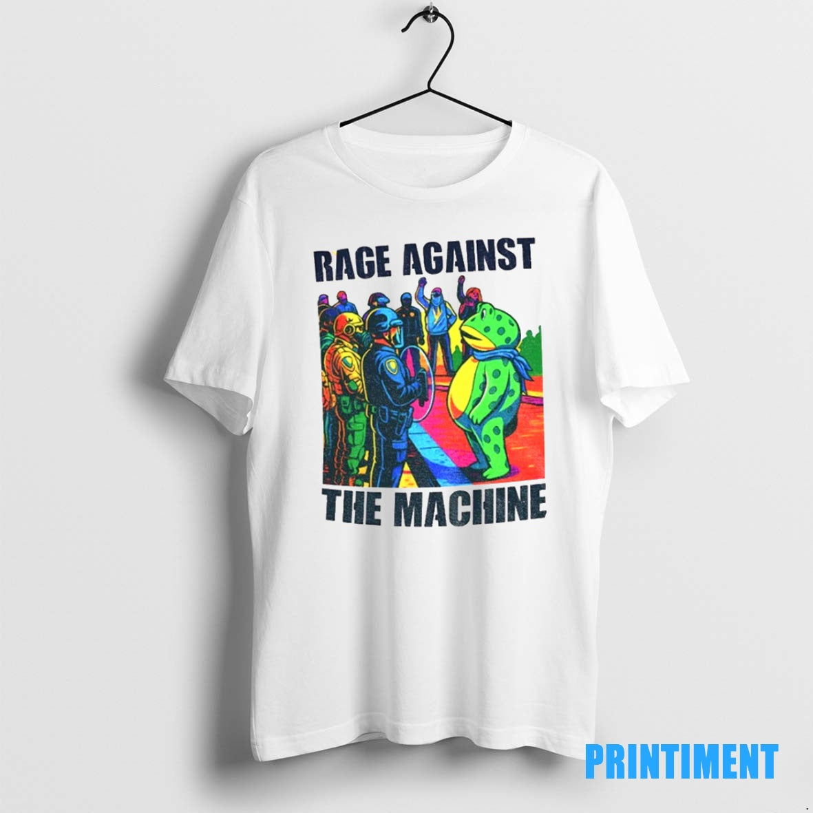 Official Portland Frog Anti Ice Rage Against The Machine T Shirt Mj0mv1 Tee Sweater