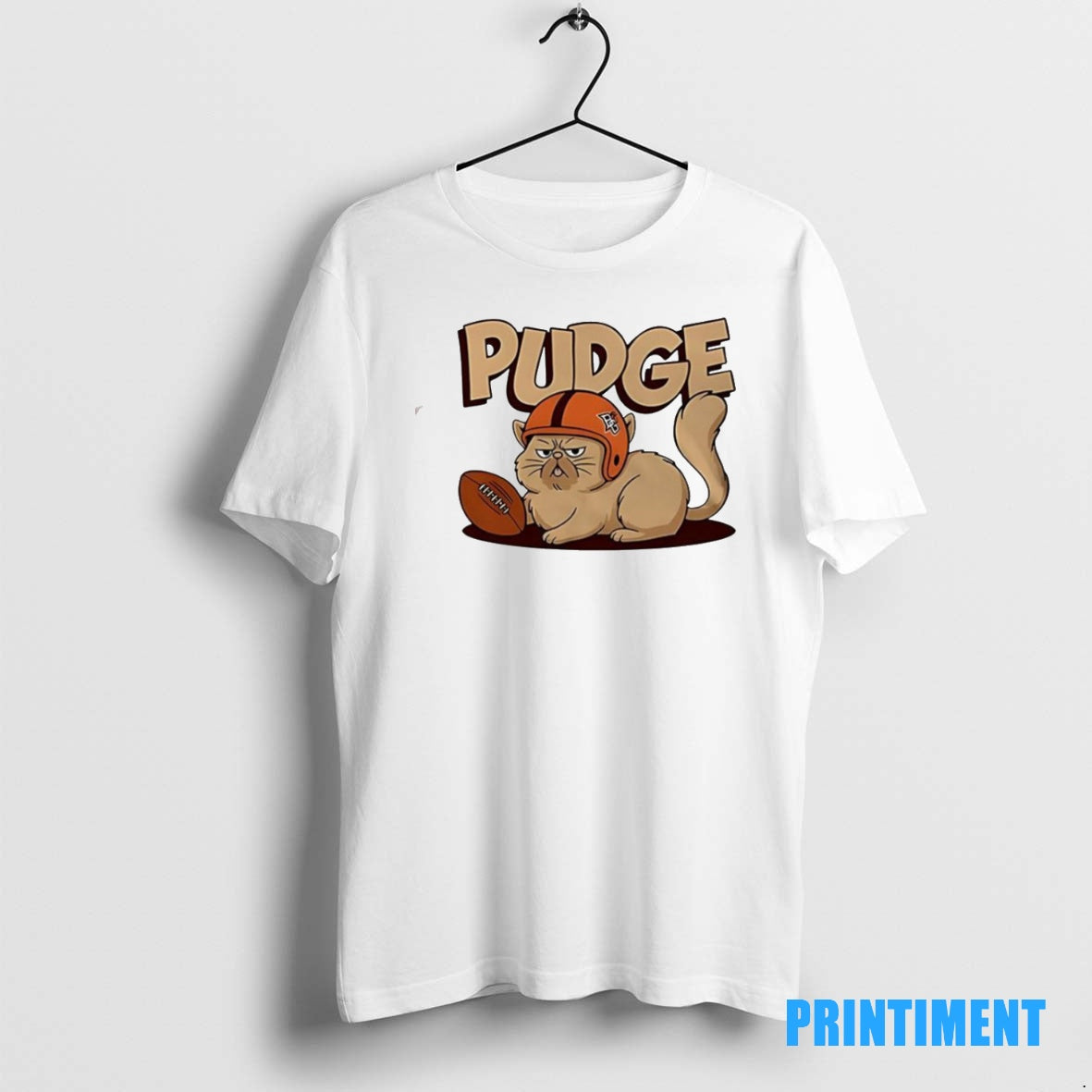 Official Pudge The Cat T Shirt 7vghbd Tee Sweater